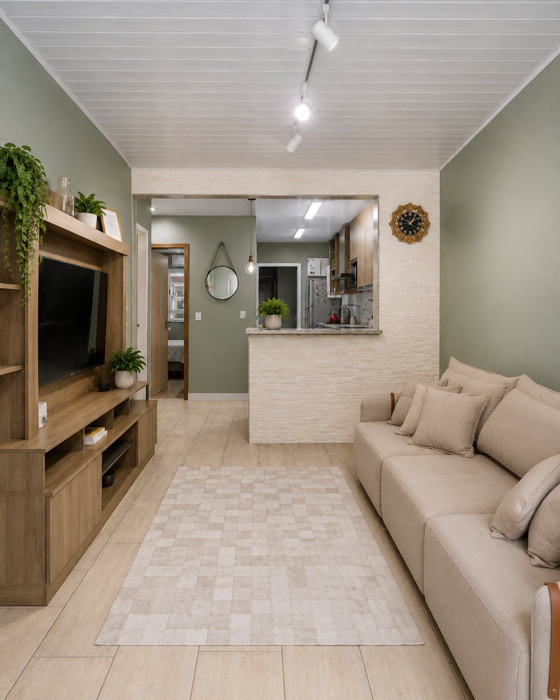 Sala da casa no Condomínio Villaggio di Venezia, Cachoeirinha